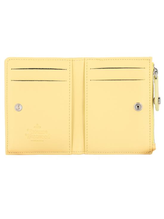 26SS 비비안웨스트우드 가죽소품 54020010W S0026E402 YELLOW - VIVIENNE WESTWOOD