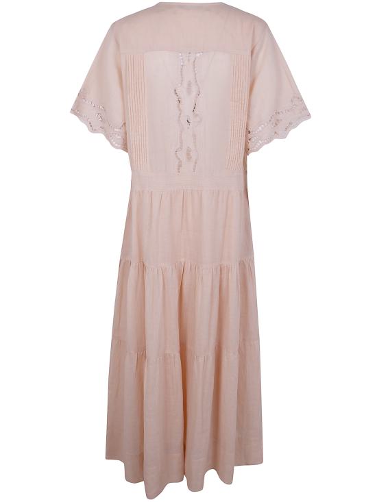 26SS 세븐티 미디 원피스 AB153950300055 510 PINK PURPLE - SEVENTY