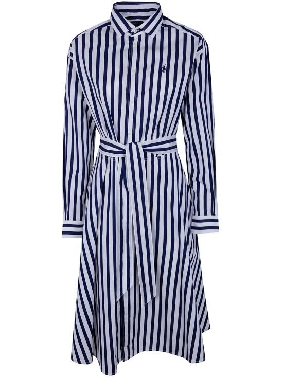 26SS 폴로 랄프로렌 미디 원피스 211891428098 001 BLUE