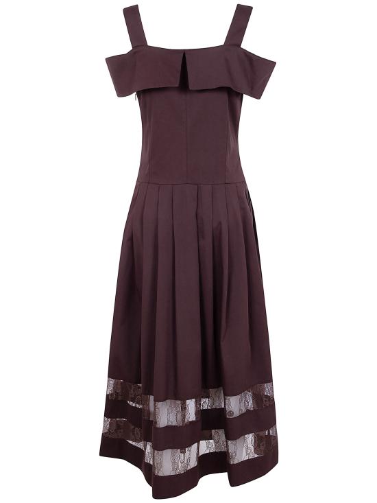 26SS 블루걸 미디 원피스 RA6154T544A 90913 BROWN - BLUGIRL