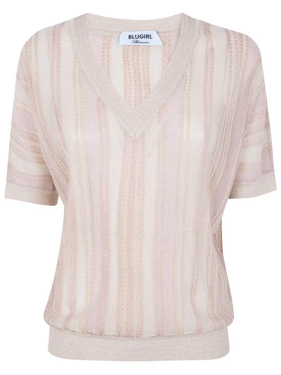 26SS 블루걸 스웨터 RA6122MA16S C3988 PINK PURPLE