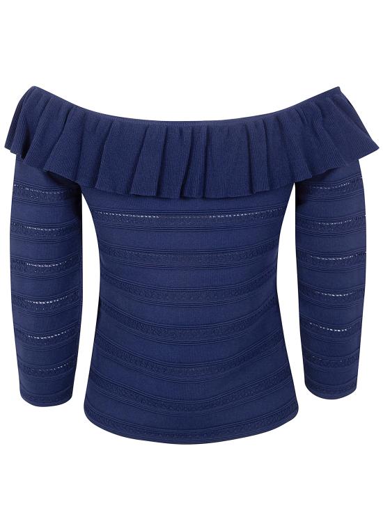 26SS 블루걸 스웨터 RA6051MA89R 93713 BLUE - BLUGIRL