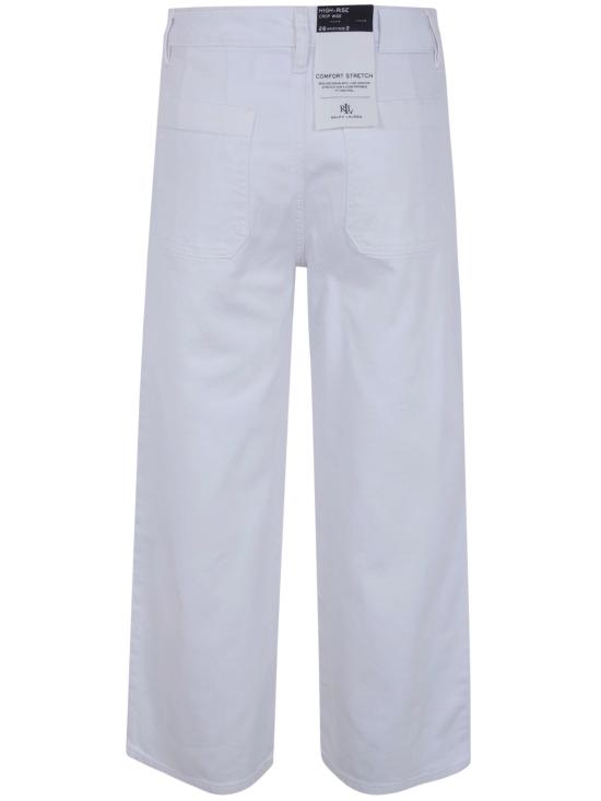 26SS 랄프 로렌 스트레이트 팬츠 200P03640001 WHITE - RALPH LAUREN