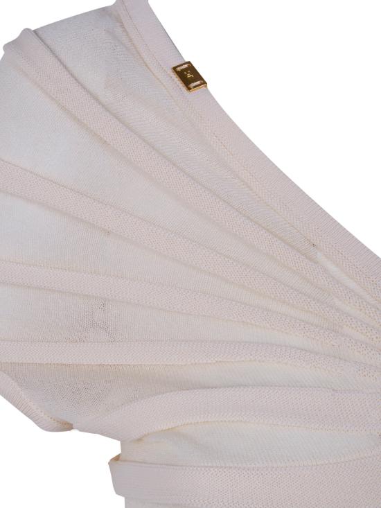 26SS 엘리자베타프랜치 미디 원피스 AM26T62E2 193 WHITE - ELISABETTA FRANCHI