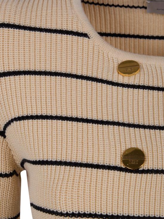 26SS 엘리자베타프랜치 스웨터 MK03S62E2 383 NUDE NEUTRALS - ELISABETTA FRANCHI