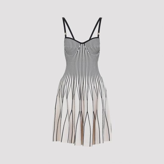 26SS 엘리자베타프랜치 미디 원피스 AM27S62E2 E84 WHITE - ELISABETTA FRANCHI