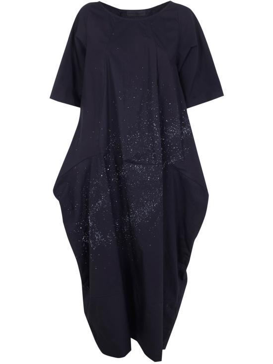 26SS 마리아 칼데라라 미디 원피스 V504PK91 BLACK