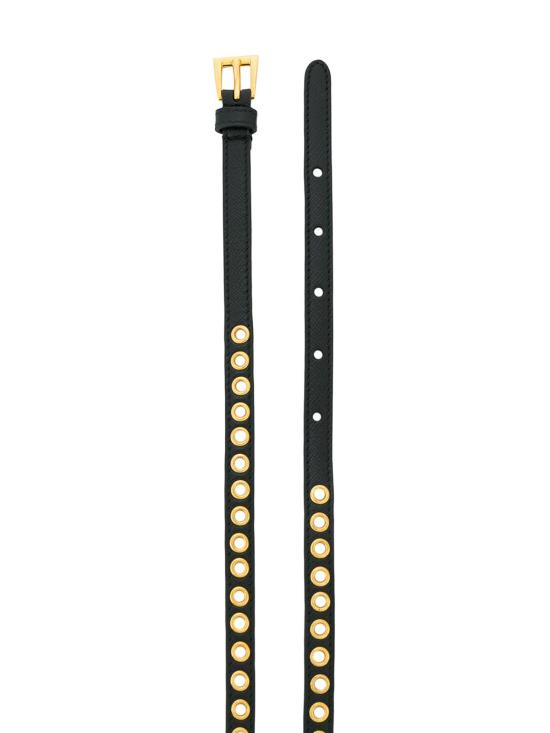 26FW 프라다 벨트 1JC1982EH8F0002 BLACK