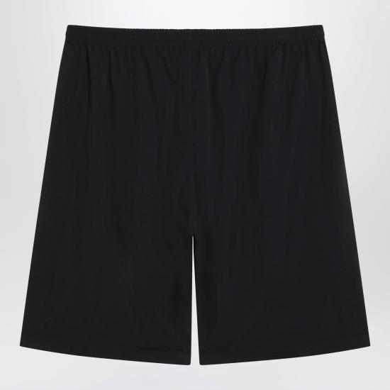 26SS 발렌시아가 숏팬츠 866539TUO05 Black - BALENCIAGA