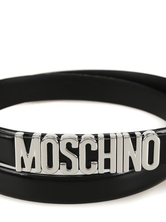  모스키노 레귤러 벨트 801080071555 Black - MOSCHINO