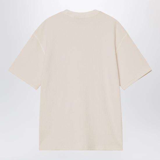 26SS 칼하트 WIP 숏슬리브 넬슨 와플 티셔츠 I036185CO Beige - CARHARTT WIP