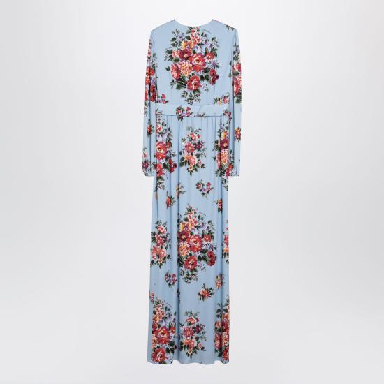 26SS 돌체앤가바나 롱 원피스 F610PTFSA8P Light blue - DOLCE & GABBANA