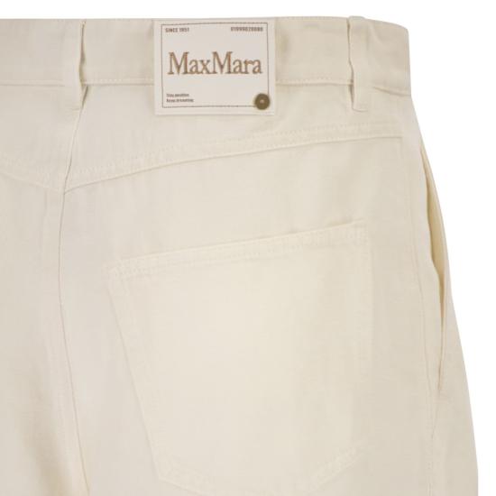 26SS 에스막스마라 스트레이트 팬츠 2619131093600 WHITE - 'S MAX MARA