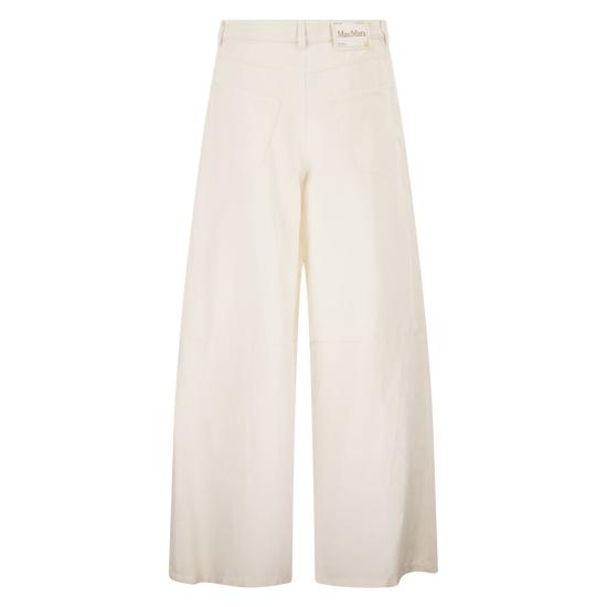 26SS 에스막스마라 스트레이트 팬츠 2619131093600 WHITE - 'S MAX MARA