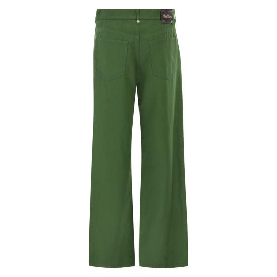 26SS 에스막스마라 스트레이트 팬츠 2619131083600 GREEN - 'S MAX MARA