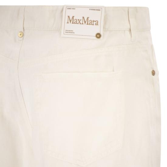 26SS 에스막스마라 스트레이트 팬츠 2619131083600 WHITE - 'S MAX MARA