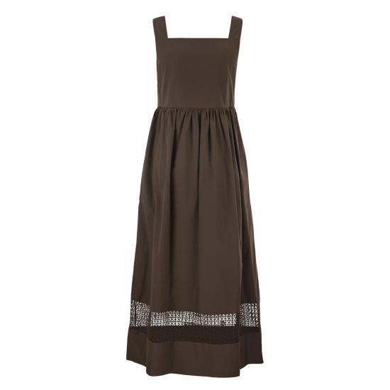26SS 위켄드막스마라 미디 원피스 2615221082600 CHOCOLATE - WEEKEND MAX MARA
