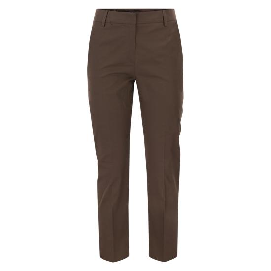 26SS 위켄드막스마라 스트레이트 팬츠 2615131082600 CHOCOLATE