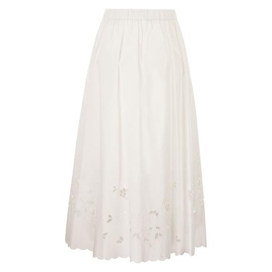 26SS 위켄드막스마라 스커트 2615101082600 WHITE - WEEKEND MAX MARA