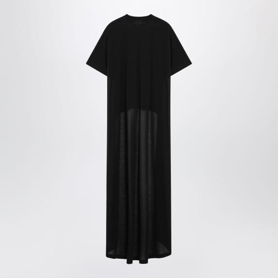 26SS 발렌시아가 미디 원피스 871740TUVC9 Black - BALENCIAGA