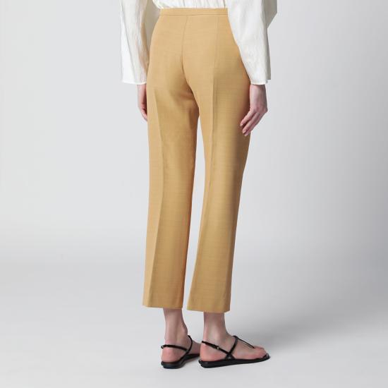 26SS 알베르타 페레티 스트레이트 팬츠 03020138 Beige - ALBERTA FERRETTI