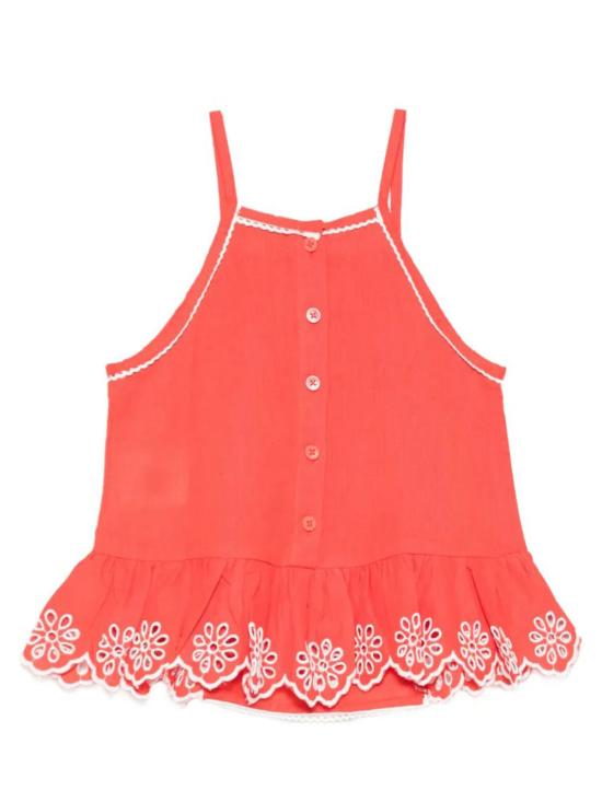 26SS [키즈] 스텔라 맥카트니 탑 TY5B12 Z0138 426 RED - STELLA MCCARTNEY