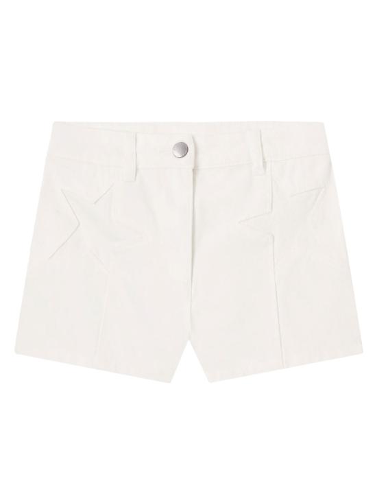 26SS [키즈] 스텔라 맥카트니 데님 숏팬츠 TY6F39 Z3457 101 IVORY