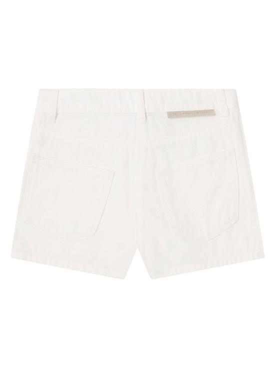 26SS [키즈] 스텔라 맥카트니 데님 숏팬츠 TY6F39 Z3457 101 IVORY - STELLA MCCARTNEY