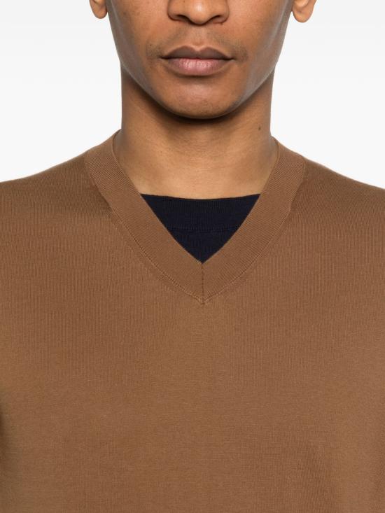 26SS 파올로페코라 반팔 티셔츠 A014F100 1181 Brown - PAOLO PECORA