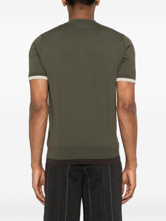 26SS 파올로페코라 반팔 티셔츠 A014F100 5407 Green - PAOLO PECORA