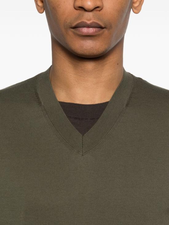 26SS 파올로페코라 반팔 티셔츠 A014F100 5407 Green - PAOLO PECORA