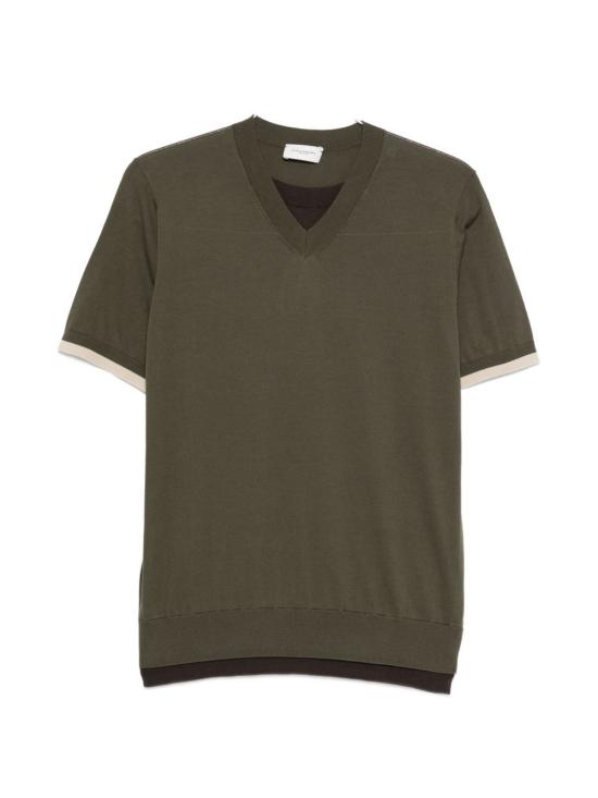 26SS 파올로페코라 반팔 티셔츠 A014F100 5407 Green