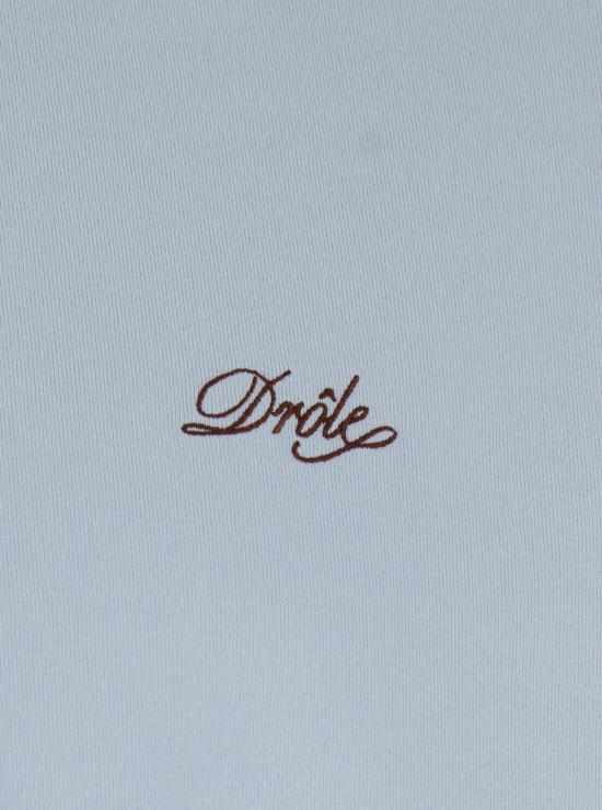 26SS 드롤드무슈 반팔 티셔츠 KTS318CO248LBE Light blue - DROLE DE MONSIEUR