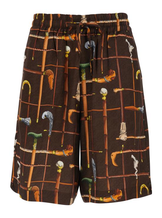 26SS 드롤드무슈 숏팬츠 KBS158VI033BN Brown