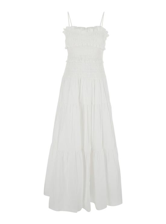 26SS 마이클 코어스 롱 원피스 MS683BFKLZ100 White