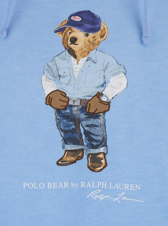 26SS 폴로 랄프로렌 후드 티셔츠 710B14619001 Light blue - POLO RALPH LAUREN