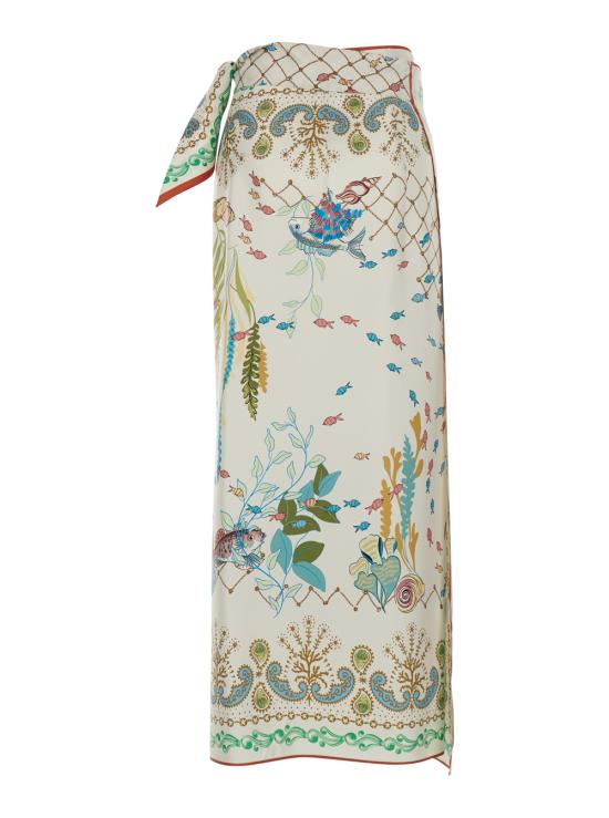 26SS MANTERO 1902 미디 스커트 1049F2811T0880D00001 Multicolor - MANTERO 1902