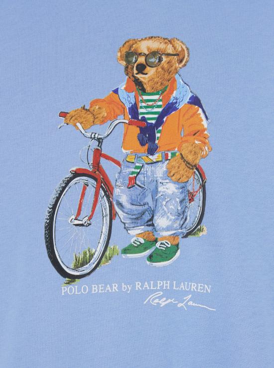 26SS 폴로 랄프로렌 긴팔 티셔츠 710B14614001 Blu - POLO RALPH LAUREN