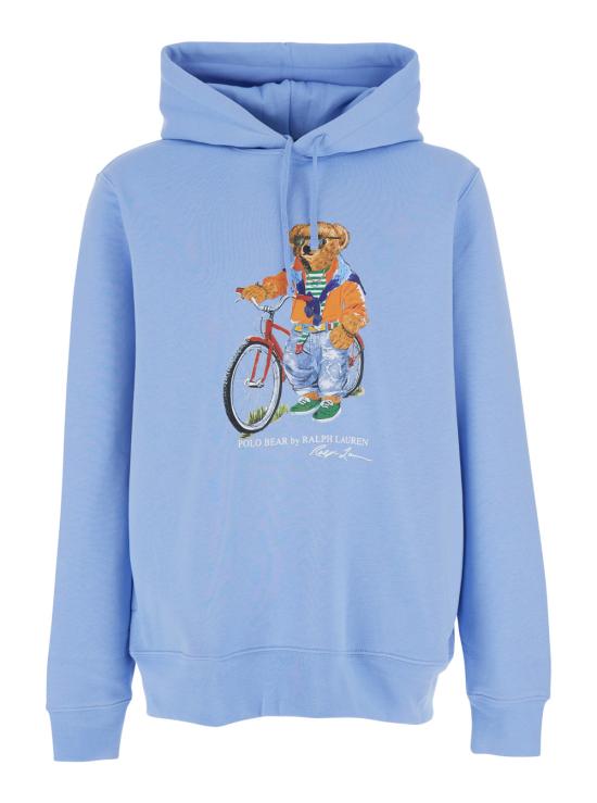 26SS 폴로 랄프로렌 후드 티셔츠 710B14614001 Light blue