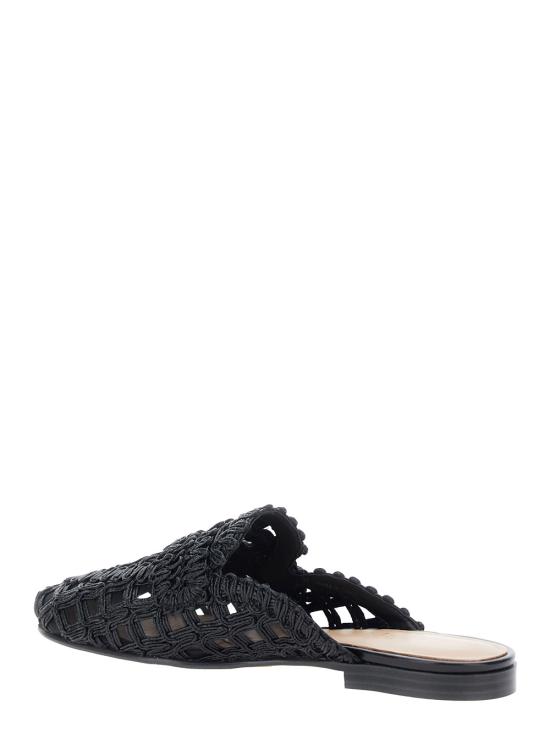 26SS 트윈셋 뮬/슬리퍼 261TGT07200006 Black - TWINSET