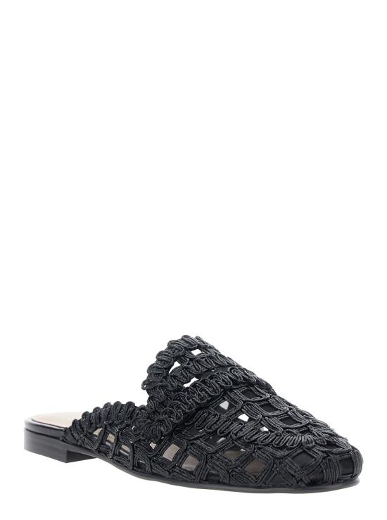 26SS 트윈셋 뮬/슬리퍼 261TGT07200006 Black - TWINSET