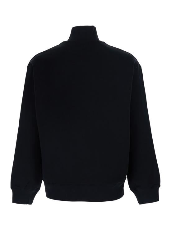 26SS 메종키츠네 폭스 헤드 컴포트 하프 집 스웨트셔츠 PM00305KM0341P199 Black - MAISON KITSUNE