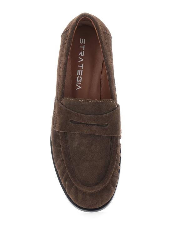 26SS 스트레티지아 로퍼 A6101XVGA Brown - STRATEGIA