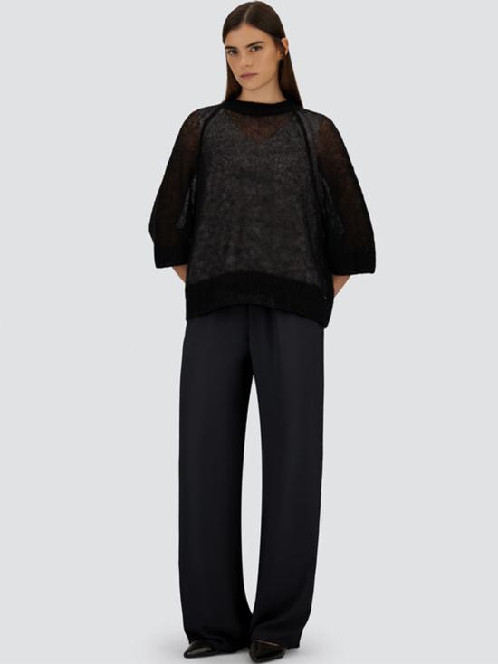 26SS 에르노 스트레이트 팬츠 PT000008D12875S 9300 NERO - HERNO