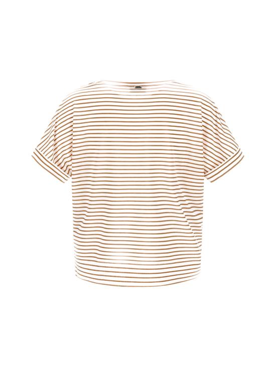 26SS 에르노 반팔 티셔츠 JG000312D52056 2150 CAMMELLO - HERNO