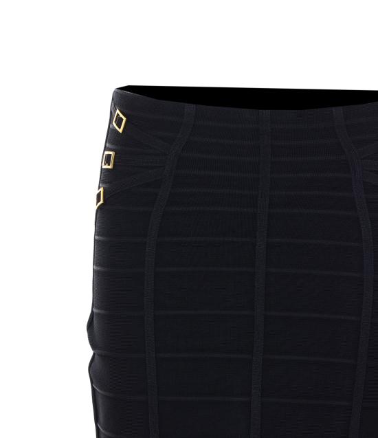 26SS 엘리자베타프랜치 미디 스커트 GK30D62E2 110 Black - ELISABETTA FRANCHI