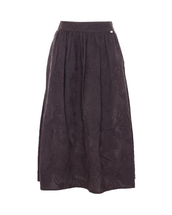 26SS 리우조 미디 스커트 WA6455T472A P9677 Brown