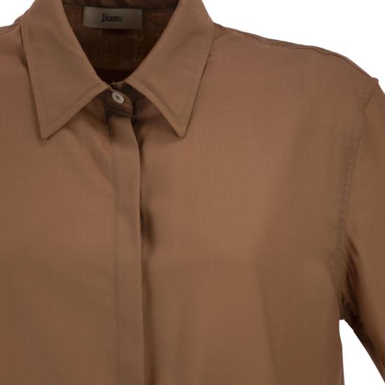 26SS 에르노 블라우스/셔츠 CM000055D BROWN - HERNO