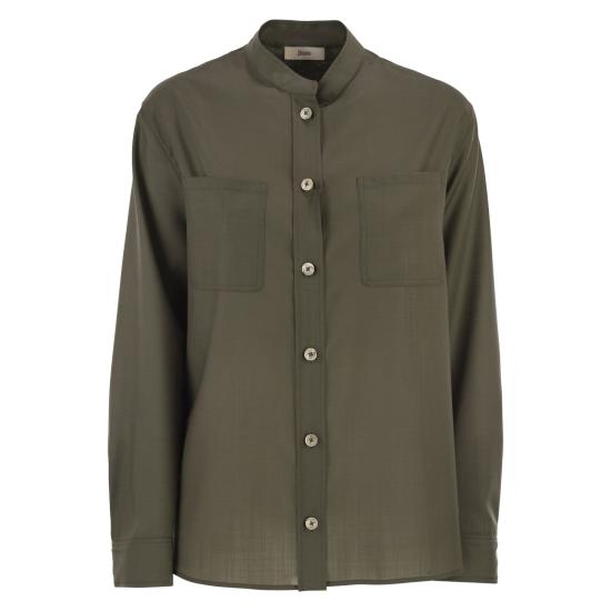 26SS 에르노 블라우스/셔츠 CM000044D MILITARY GREEN