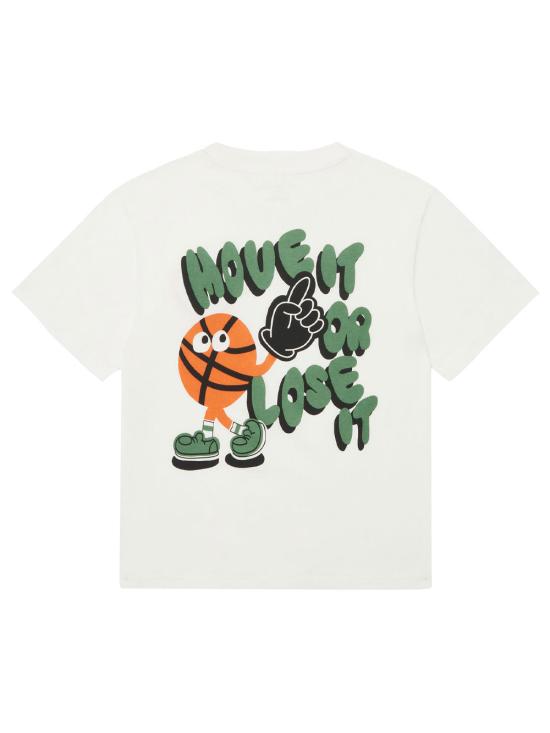 26SS [키즈] 스텔라 맥카트니 티셔츠 TY8R41 Z0434 101 IVORY - STELLA MCCARTNEY